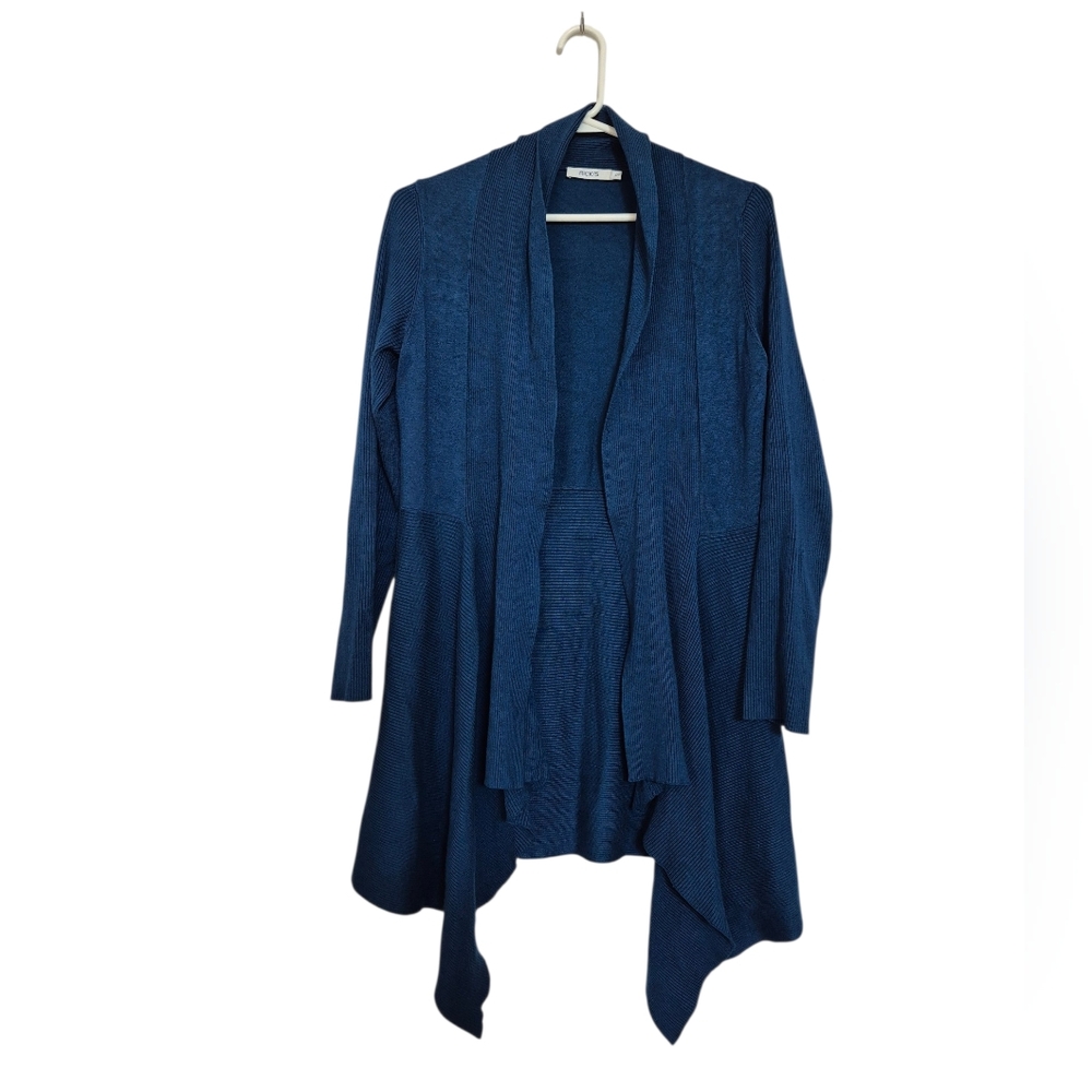 Ricki's Blue Waterfall Cardigan